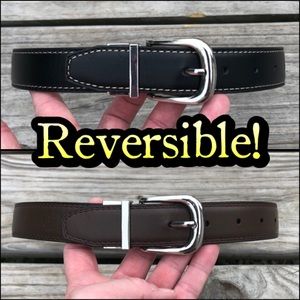 Wrangler Reversible Black and Brown Kids Belt